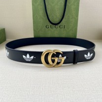 adidas x Gucci GG Marmont belt Black