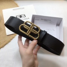 Balenciaga BB Large Belt Black Gold