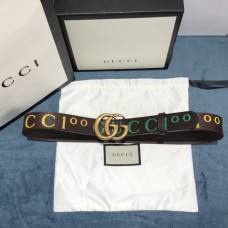 Gucci 100 GG Marmont belt Brown