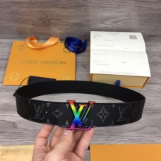 LV Taiga Leather Initiales 40MM Reversible Belt MP130T