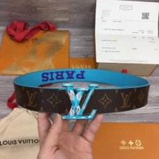 Louis Vuitton LV Pyramide Cities Exclusive 40MM Reversible Belt M0495